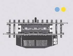 Rozprzęgacz elektryczny do torów prostych Marklin 2297, skala H0