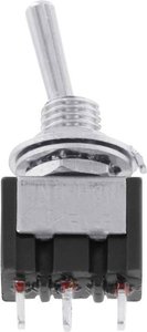 Przełącznik dźwigienkowy TRU COMPONENTS TC-MK313 TC-MK313, 1 x wł/wył/wł, 125 V/AC, 1 szt.