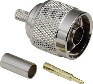 Złącze N BKL Electronic 0404066 0404066 złącze męskie proste 50 Ω 1 szt.