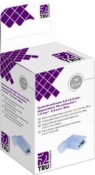 Złącze zaciskane kątowe, w pełni izolowane PA - 4,8 x 0,5 mm, niebieskie, 1,5mm² - 2,5mm² - 10 szt. TRU COMPONENTS T2010C365 Zestaw złączy zaciskanych 10 szt.
