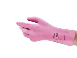 Ansell 87085085 AlphaTec® Welur bawełniany Rękawice odporne na chemikalia Rozmiar rękawic: 8.5 EN 388:2016, EN 420-2003, EN 374-5, EN 388-2003, EN 21420:2020, EN 374-1 ISO 21420:2020 1 par(a)