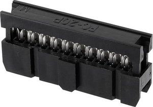 econ connect PV40OZ Złącze żeńskie  Siatka: 2.54 mm Ilośc pinów: 40 Ilość rzędów: 2 1 szt. Tray