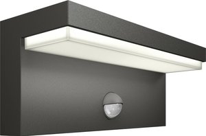 Zewnętrzna lampa ścienna z czujnikiem ruchu Philips Bustan 8720169257399 3.8 W