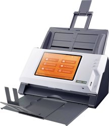 Skaner sieciowy Plustek eScan A350 Enterprise A4 z ultradźwiękową kontrolą podajnika, stoiskowo-alone, bardzo wiele grup i profili Dwustronny skaner dokumentów Plustek eScan A350 Enterprise 0302 1 szt.