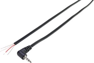 Złącze męskie jack 3,5 mm TRU COMPONENTS TC-6649304 złącze męskie jack 3,5 mm - z wolnym końcem stereo 1.20 m