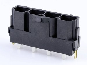 Listwa kołkowa, męska, do wbudowania, standardowa Molex MOL Power & Signal Sol. 428194223, piny: 4, 50 A, 1 szt.