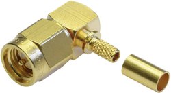 Złącze SMA Telegärtner J01150A0071 J01150A0071 złącze męskie kątowe 50 Ω 1 szt.