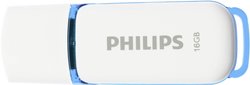 Pamięć flash USB Philips Snow 16 GB USB 2.0 niebieski Pendrive USB Philips FM16FD70B/00, 1 szt.