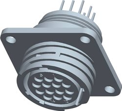 Obudowa gniazda CPC z prostokątnym kołnierzem TE Connectivity 213729-9, 1 szt.