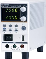Zasilacz laboratoryjny regulowany GW Instek PFR-100MGP 250 V (max.) 2 A (max.) 100 W