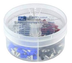 Zestaw końcówek rurkowych Vogt Verbindungstechnik, 0.50 mm² - 2.50 mm², 400 szt.