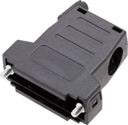 Obudowa złącza D-SUB encitech DSSK-P-15-L-K 6260-0107-02, 180 °, 45 °, 1 szt.