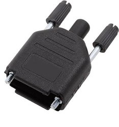 Obudowa złącza D-SUB encitech DPPK09-BK-RG-K 6260-0101-51, tworzywo sztuczne, 180 °, 1 szt.