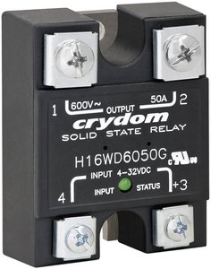 Przekaźnik SSR Crydom TC-GSR-1-25DD 90 A 660 V/AC Przełączanie w punkcie zero 1 szt.