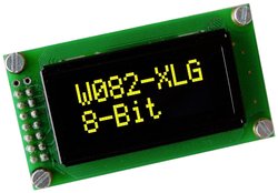 Wyświetlacz OLED EAW082-XLG DISPLAY VISIONS EAW082-XLG  żółto-zielony