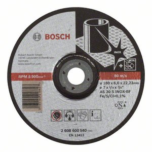 Tarcza tnąca wygięta Bosch Accessories  2608600540 180 mm 1 szt.