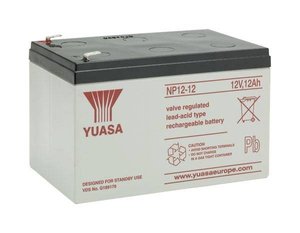 Akumulator ołowiowy Yuasa NP12-12, AGM, 12 V, 12 Ah