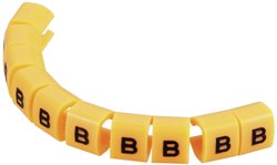 Oznacznik kablowy  TRU COMPONENTS  TC-MB1/B203 pomarańczowy 1593405 Zawartość: 10 szt.