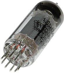 Lampa elektronowa 12 BH 7 A  12 BH 7 Ilość biegunów 9 Trzonek Noval Opis: podwójna trioda NF