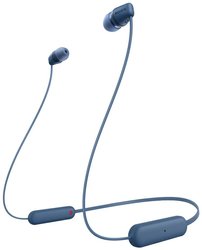 Zestaw słuchawkowy In Ear Sony WI-C100 WIC100L.CE7 Stereo niebieski