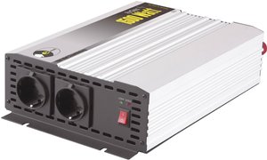 Przetwornica samochodowa e-ast HighPowerSinus HPLS 1500-12, 1500 W, N/A, Zabezpieczone gniazdo DE