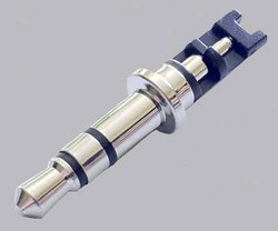 Złącze męskie jack 3,5 mm BKL Electronic 1105025, niklowany, złącze męskie, 1 szt.