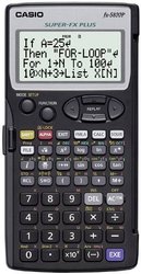 Casio fx-5800P  Kalkulator szkolny czarny Wyświetlacz: 16 bateryjne (S x W x G) 73 x 10 x 141.5 mm