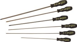 Zestaw wkrętaków płaskich/krzyżakowych PH/6-częściowy Zestaw wkrętaków C.K  T4797ESD