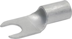 Klauke 1650C5 Złącze widełkowe  4 mm² 6 mm²  Bez izolacji srebrny 1 szt.
