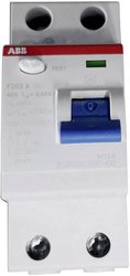 Dwubiegunowy wyłącznik automatyczny obsługiwany prądem resztkowym ABB 40 A 0,03 Wyłącznik automatyczny prądu szczątkowego ABB, 2-biegunowy 40 A