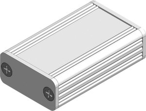 Obudowa profilowa Fischer Elektronik AKG 55 24 100 ME 10023380, (D x S x W) 100 x 55 x 24 mm, aluminium, 1 szt.