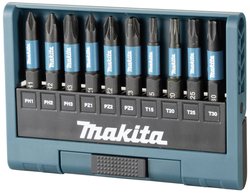 Bity Makita Impact Black Bit-Set 10-tlg E-12011 1 zest.