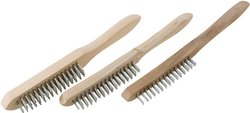 Zestaw ręcznych szczotek drucianych, 3 szt. Szczotka druciana kwb 923190 3 szt.