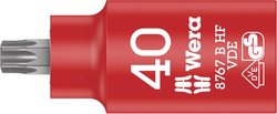 Nasadka 8767 B VDE HF TORX® Zyklop, izolowana, z napędem 3/8 '', z funkcją blokady Nasadka trzpieniowa Wera 05004924001 1 szt.