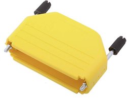 Obudowa złącza D-SUB encitech DPPK50-Y-K 6353-0105-05, tworzywo sztuczne, 180 °, 1 szt.