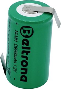 Akumulator specjalny Beltrona BELNIMHD9000HBG, NiMH, 9000 mAh, 1.2 V, 1 szt.