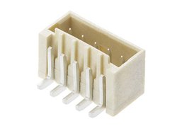 Molex 874370443 z ryglem Wymiary siatki: 1.5 mm Ilość pinów: 4 Ilość rzędów: 1 1 szt. taśma na dużej rolce