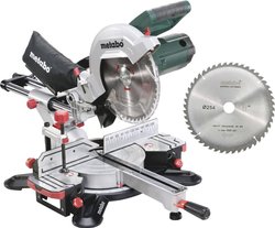 Piła do cięcia KGS 254 M zestaw z 2. Brzeszczot do metali twardych Piła ukosowa Metabo 690828000 1 szt.