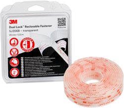 Taśma rzepowa 3M Dual Lock SJ3560/IPS, (D x S) 2.5 m x 25 mm, 1 szt.