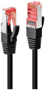 Kabel LAN LINDY 47778, 1 szt., RJ45, CAT 6, S/FTP, 1.50 m, czarny