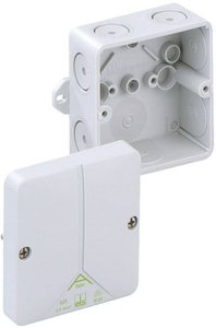 Puszka instalacyjna Spelsberg Abox 025 AB-L, IP65, (D x S x W) 80 x 80 x 52 mm, szary, 1 szt.