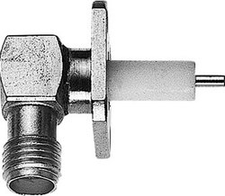 Złącze SMA Telegärtner J01151A1141 J01151A1141 złącze żeńskie do wbudowania poziomego 50 Ω 1 szt.