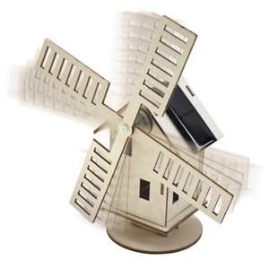 Wiatrak zasilany na energię słoneczną, Sol Expert 40009, 21 x 22 x 10 cm