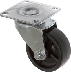 TOOLCRAFT TO-5137893 Kółko stałe gumowe 50 mm z płytką montażową  Maksymalne obciążenie: 50 kg