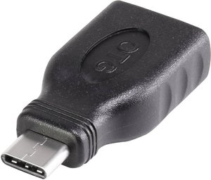 Przejściówka, adapter USB Renkforce RF-3385702, [1x złącze męskie USB-C - 1x złącze żeńskie USB-A 3.2 Gen 1 (USB 3.0)]