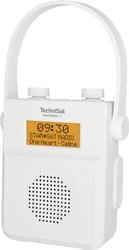 Radio kieszonkowe TechniSat DIGITRADIO 30 DAB+, UKW, DAB wodoodporny biały