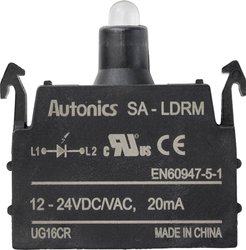 TRU COMPONENTS SA-LDRM Element LED czerwony 12 V, 24 V 1 szt.