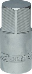 Nasadka z bitem serwisowym 3/8", do śrub z gniazdem sześciokątnym, 17 mm Gniazdo wtykowe KS Tools 150.9128 1 szt.