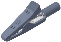 Zacisk ochronny SKS HirschmannMA 1 S, 42 mm, 60 V, 4 A, szary