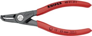 Precyzyjne szczypce do pierścieni osadczych (otworów) 48 11/48 21 Szczypce do pierścieni Segera Knipex  48 21 J11 130 mm